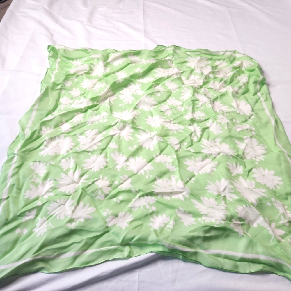 Madewell Women's Silk Scarf Floral - Picture 3 of 5